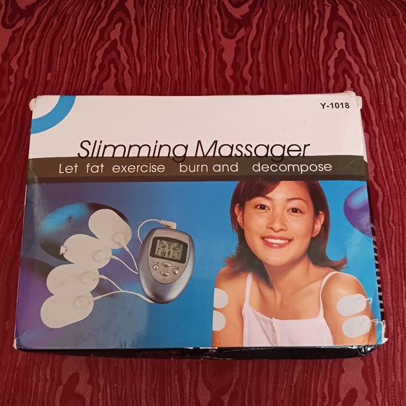 unbranded Other - Slimming Mini Portable Massager with Digital Display Ems Muscle Toner